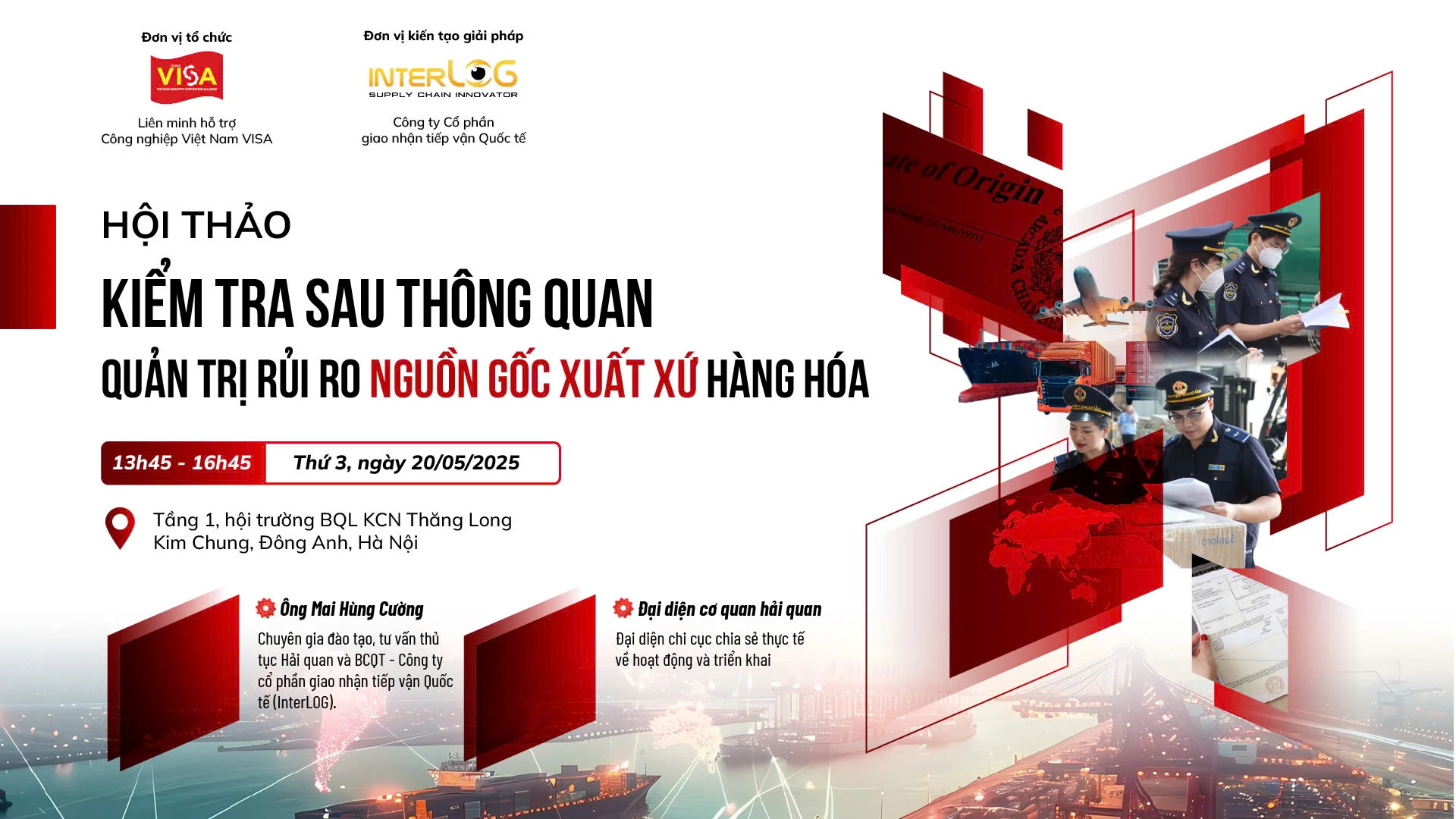Hội thảo Kiểm tra Sau Thông quan: Doanh nghiệp cần làm gì để không “vướng” rủi ro về xuất xứ?